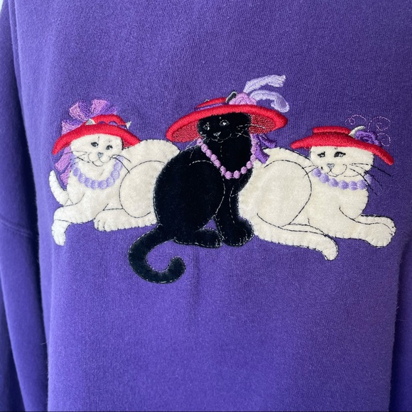 Top Stitch Tops - Vintage 90s Top Stitch Pull Over Sweater